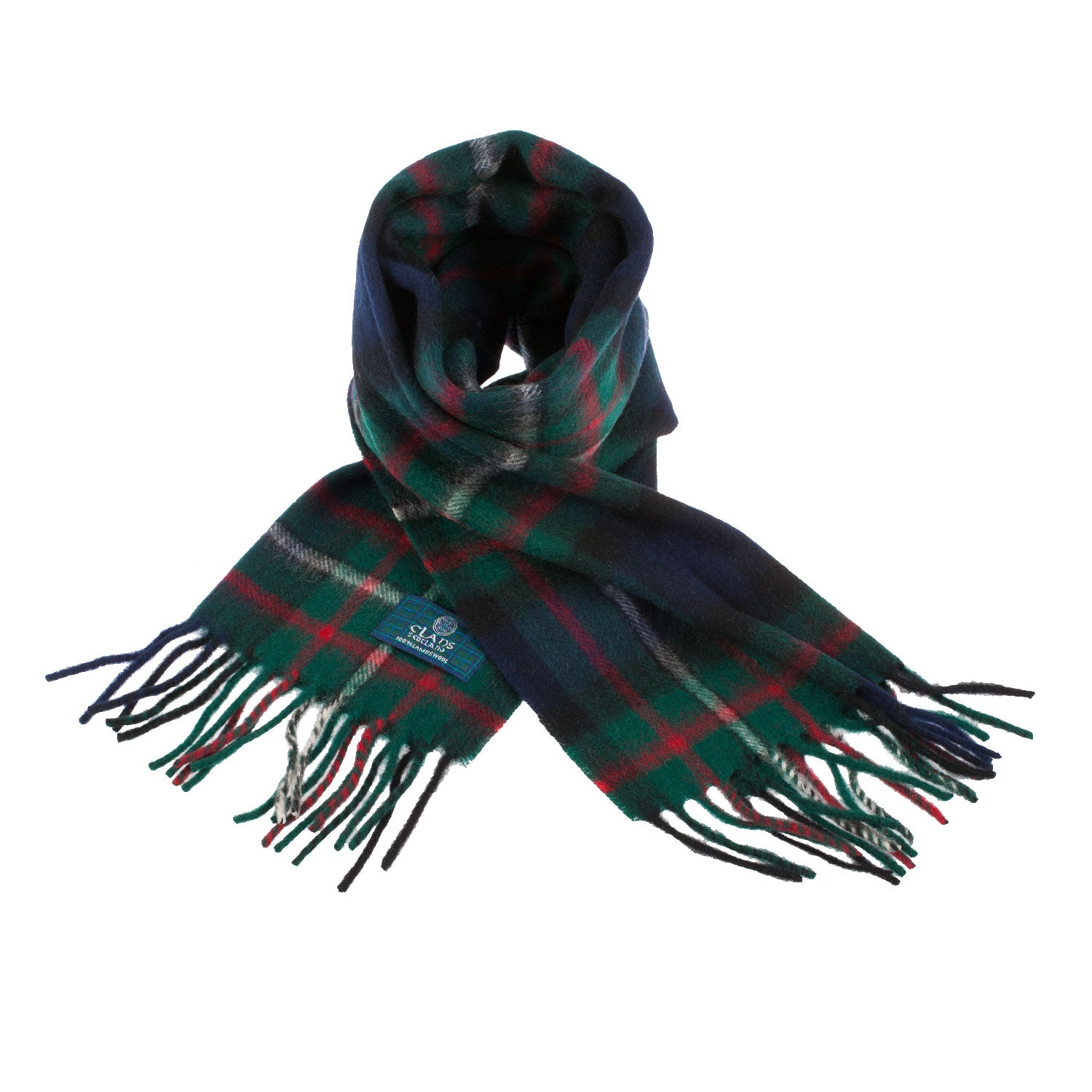Lambswool Scottish Tartan Clan Scarf Ferguson