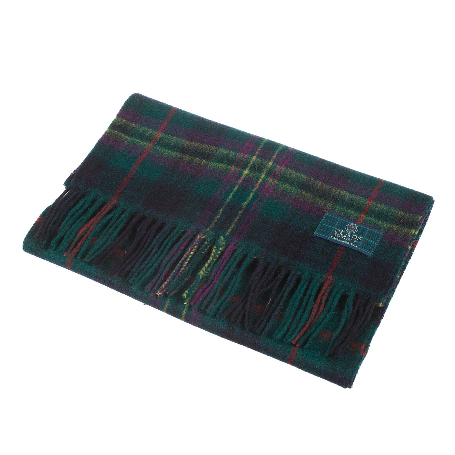 Lambswool Scottish Tartan Clan Scarf Kennedy