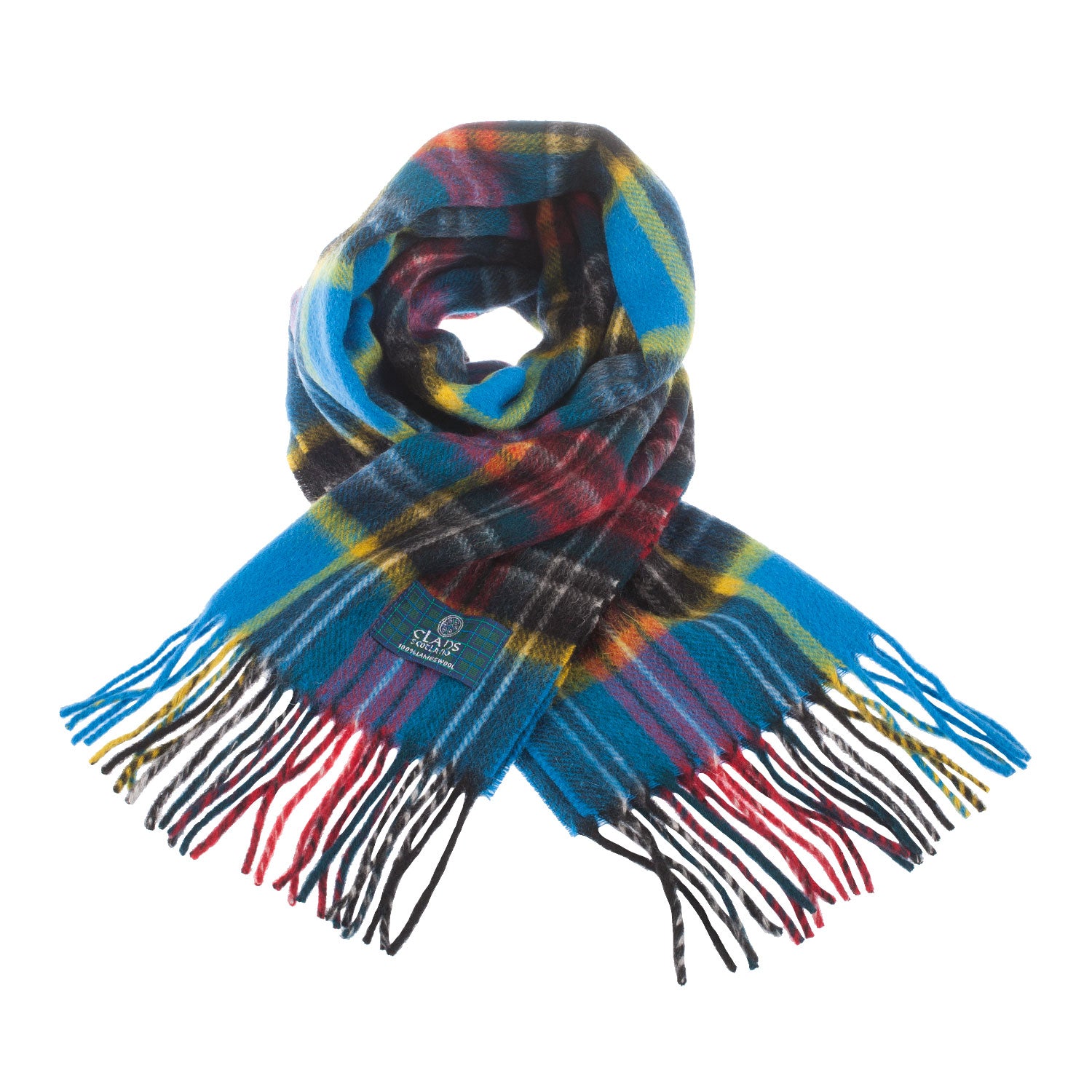Lambswool Scottish Tartan Clan Scarf Macbeth