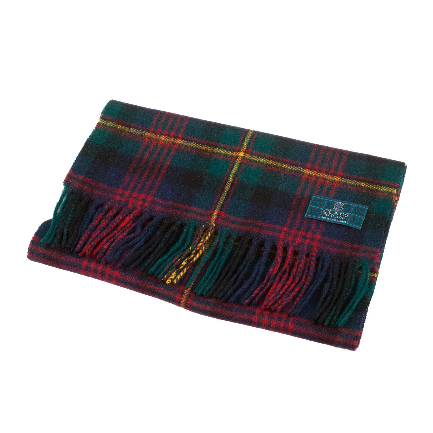 Lambswool Scottish Tartan Clan Scarf Maclennan