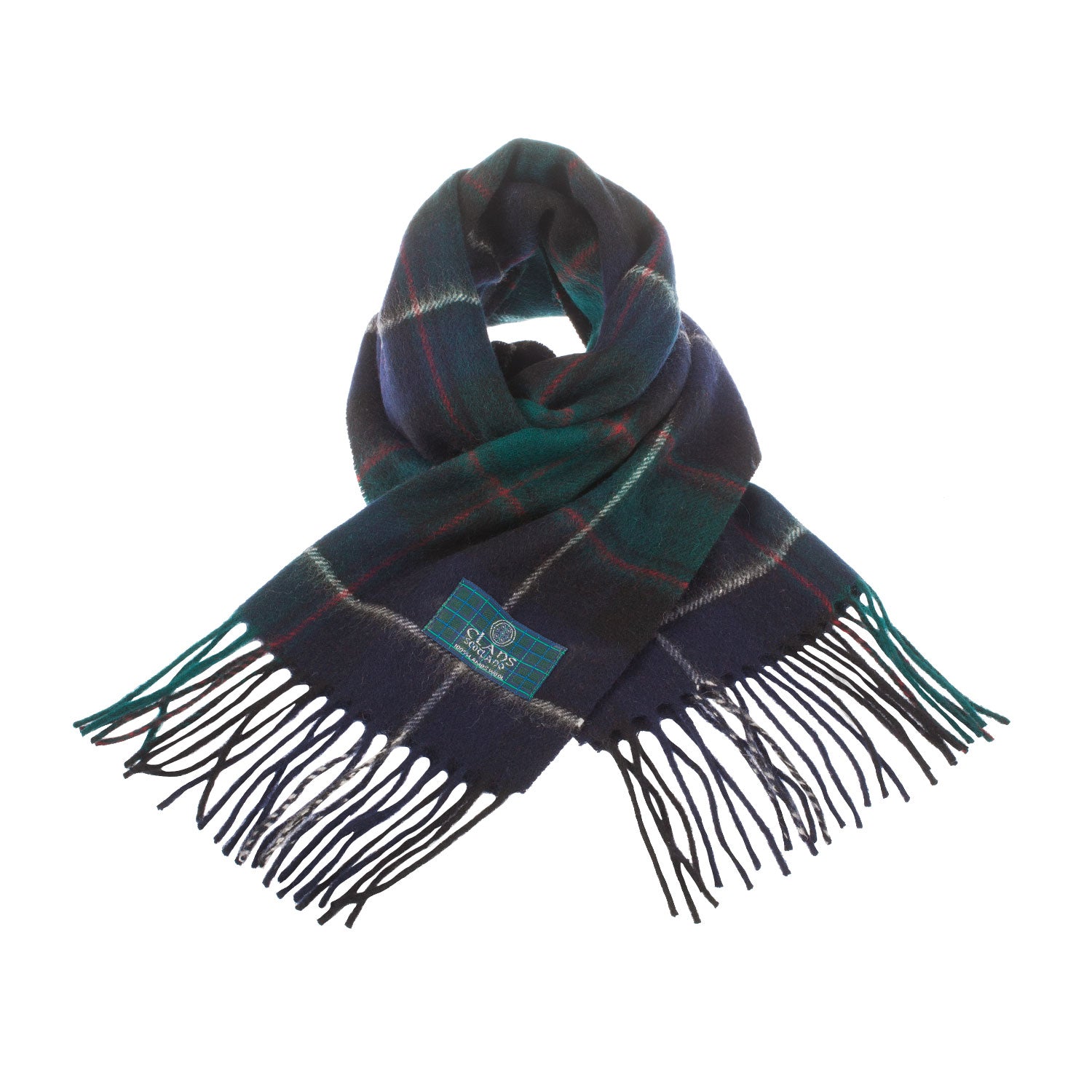 Lambswool Scottish Tartan Clan Scarf Macrae Hunting