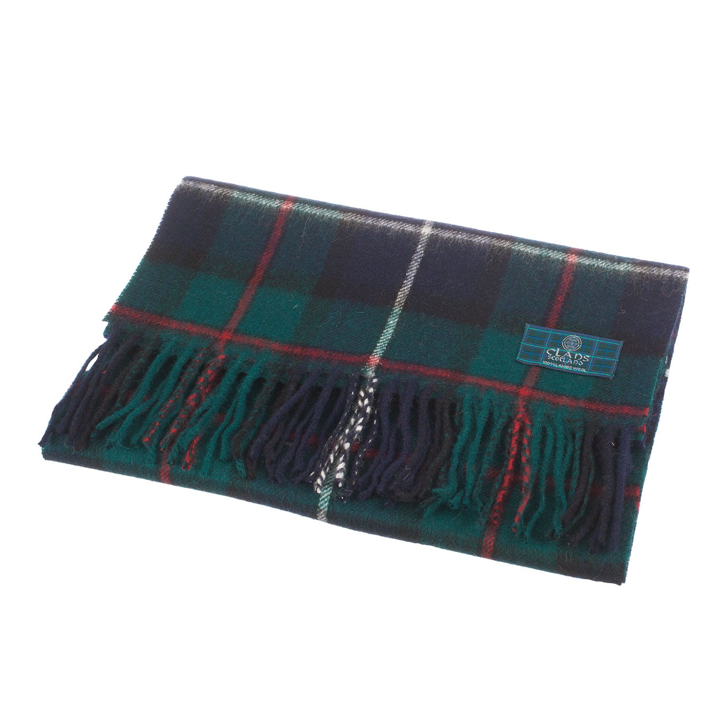 Lambswool Scottish Tartan Clan Scarf Robertson Hunting