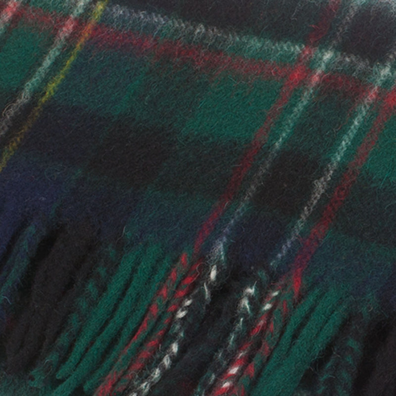 Lambswool Scottish Tartan Clan Scarf Scott Green