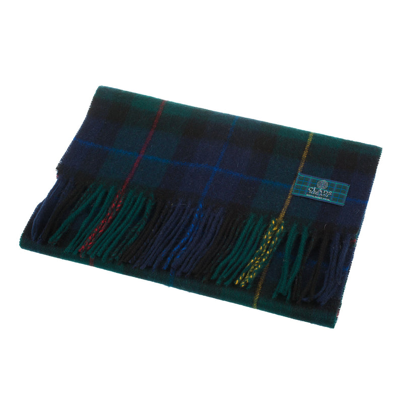 Lambswool Scottish Tartan Clan Scarf Smith