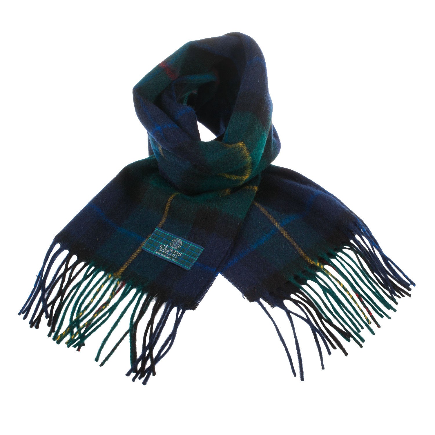 Lambswool Scottish Tartan Clan Scarf Smith