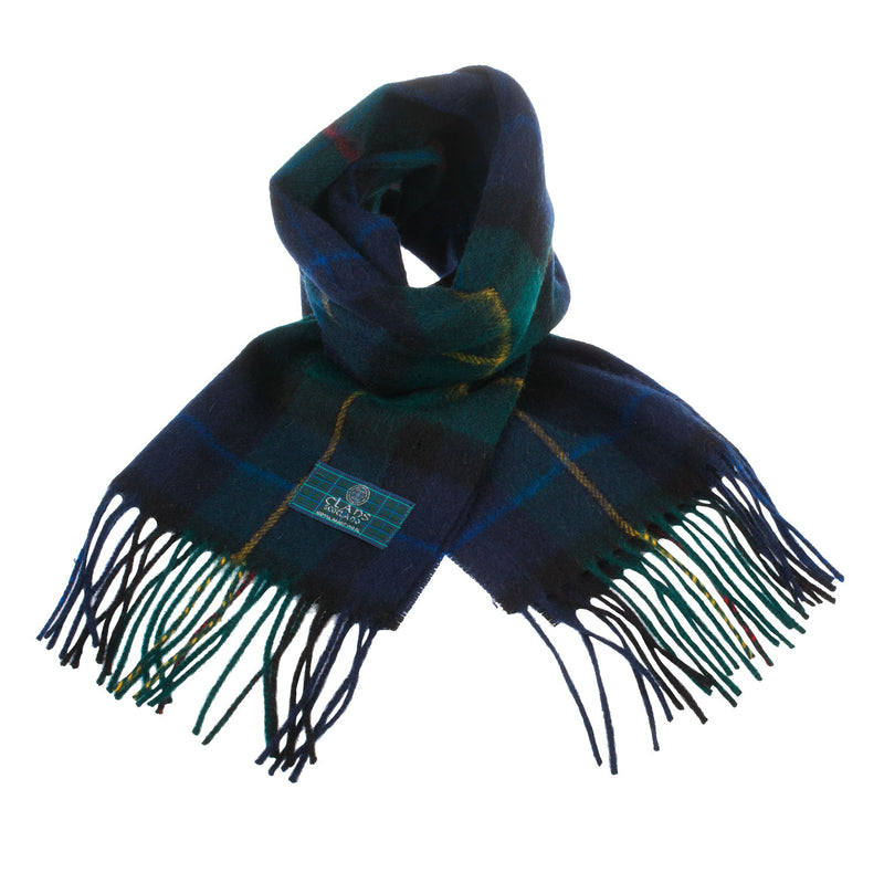 Lambswool Scottish Tartan Clan Scarf Smith