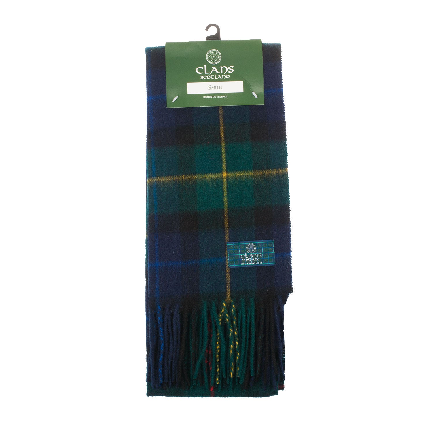 Lambswool Scottish Tartan Clan Scarf Smith