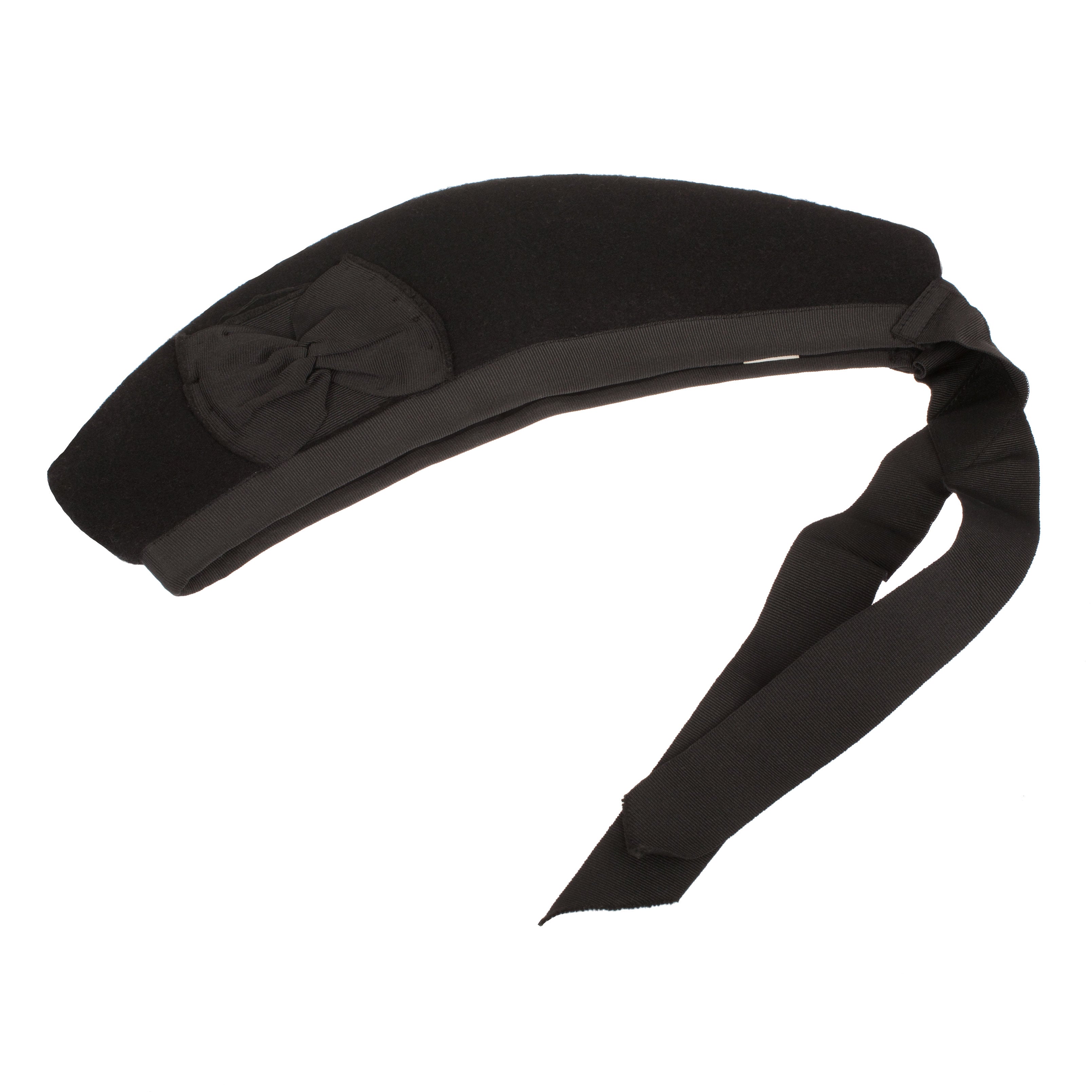 Gents Glengarry Plain Black