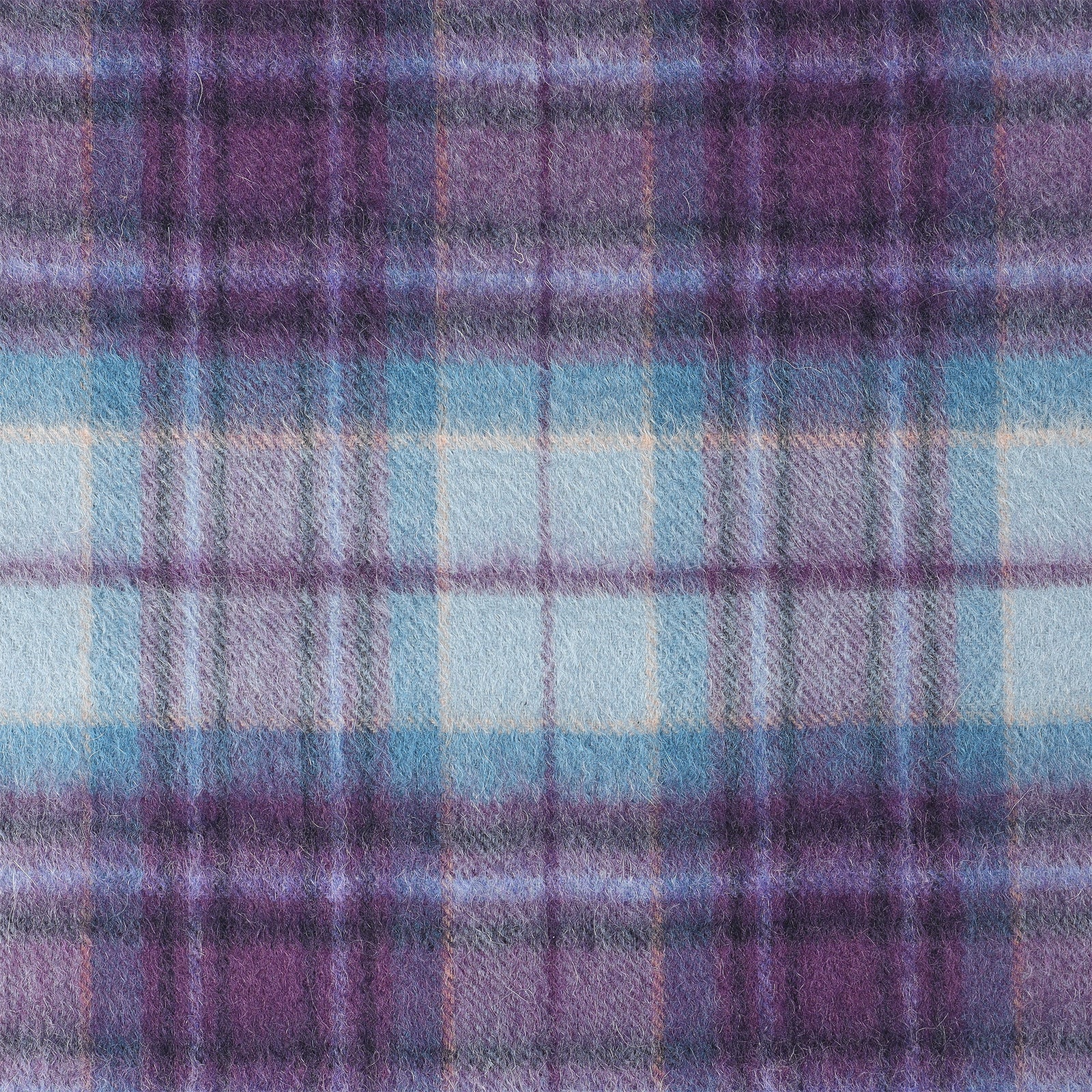 Edinburgh Cashmere Scarf Mackellar Mix Blue
