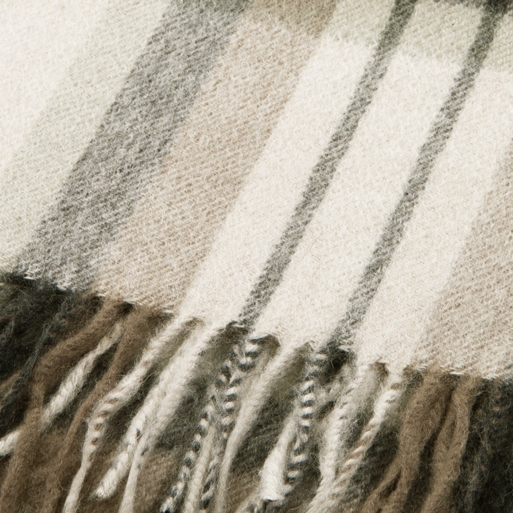 Edinburgh Cashmere Scarf Macduff Natural