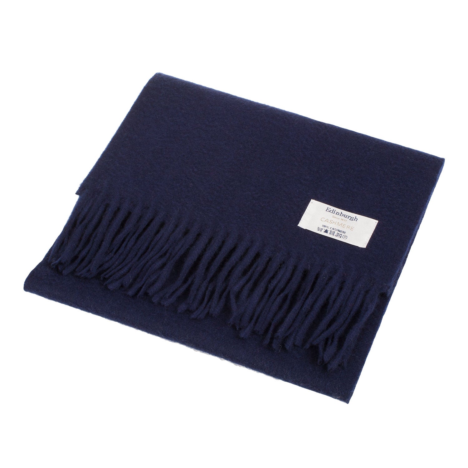 Edinburgh Cashmere Scarf Navy