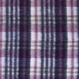 Edinburgh 100% Lambswool Tartan Scarf Cluster Gingham Linen/Denim