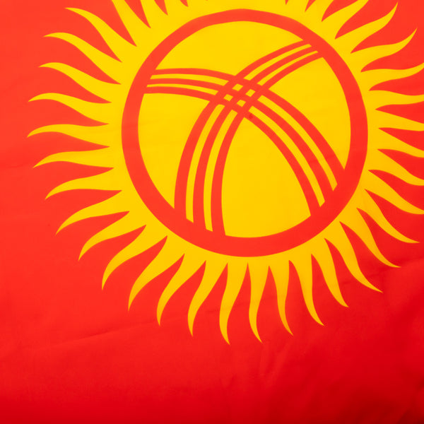5X3 Flag Kyrghyzstan