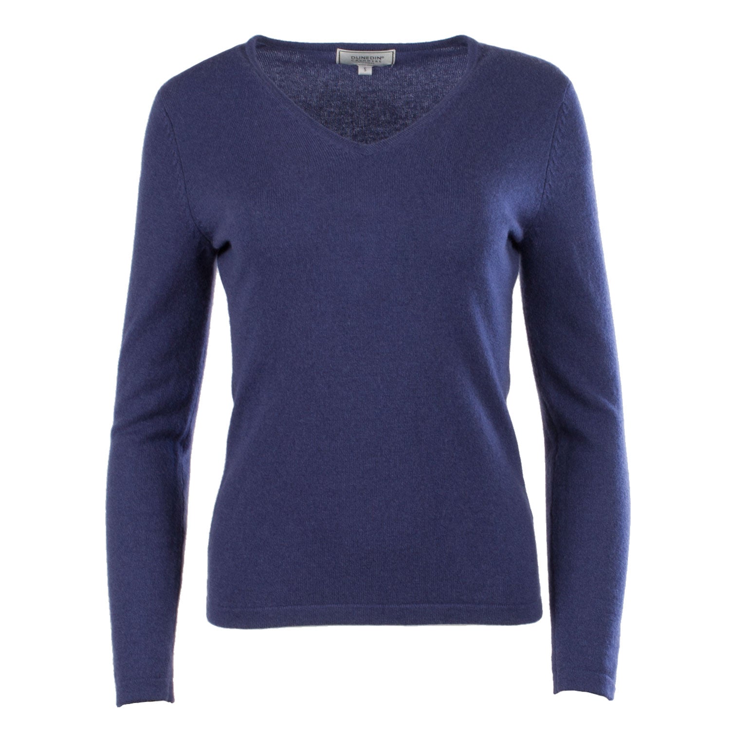 100% Cashmere Women's Fashion V-Neck Jumper Astral