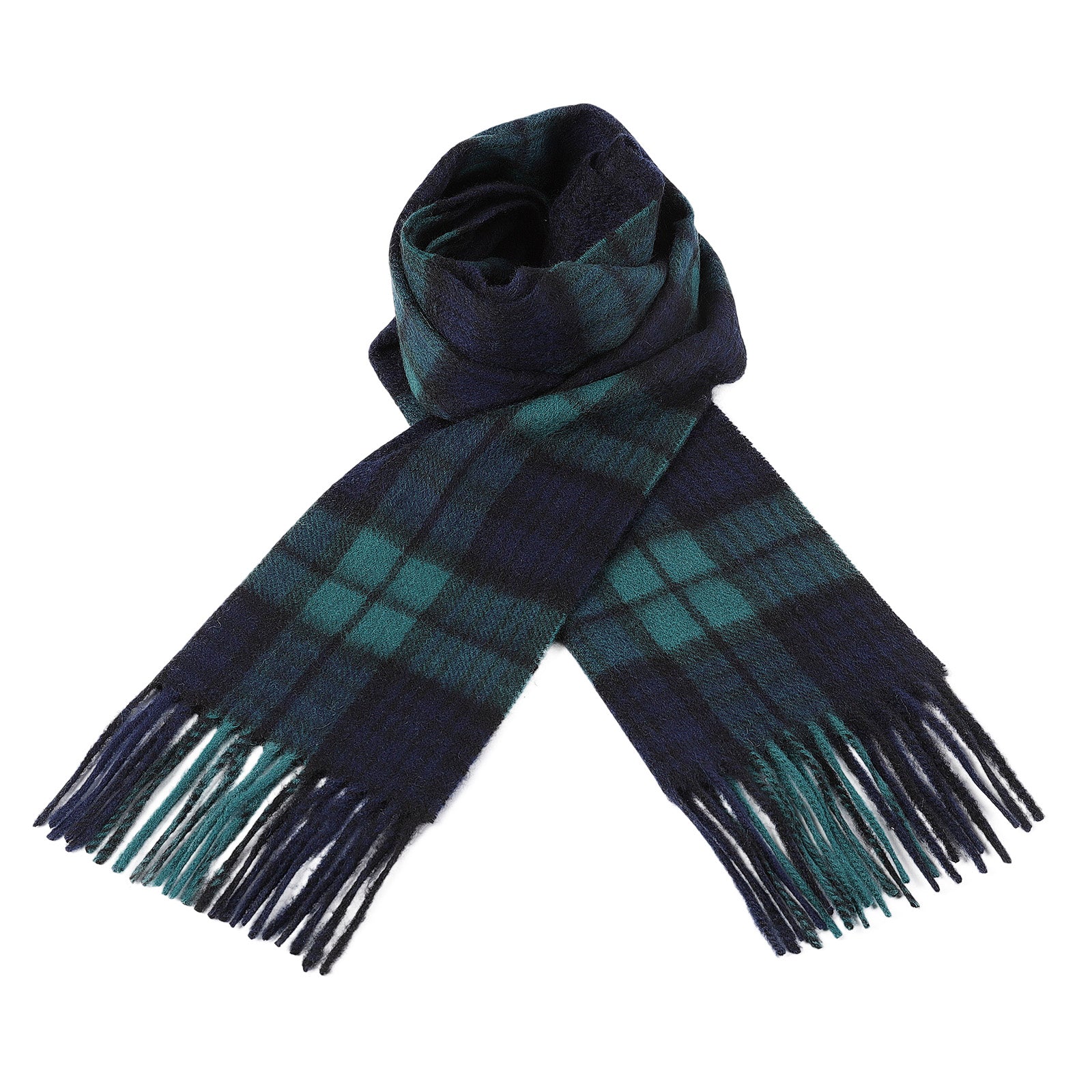 Cashmere Scottish Tartan Clan Scarf Black Watch