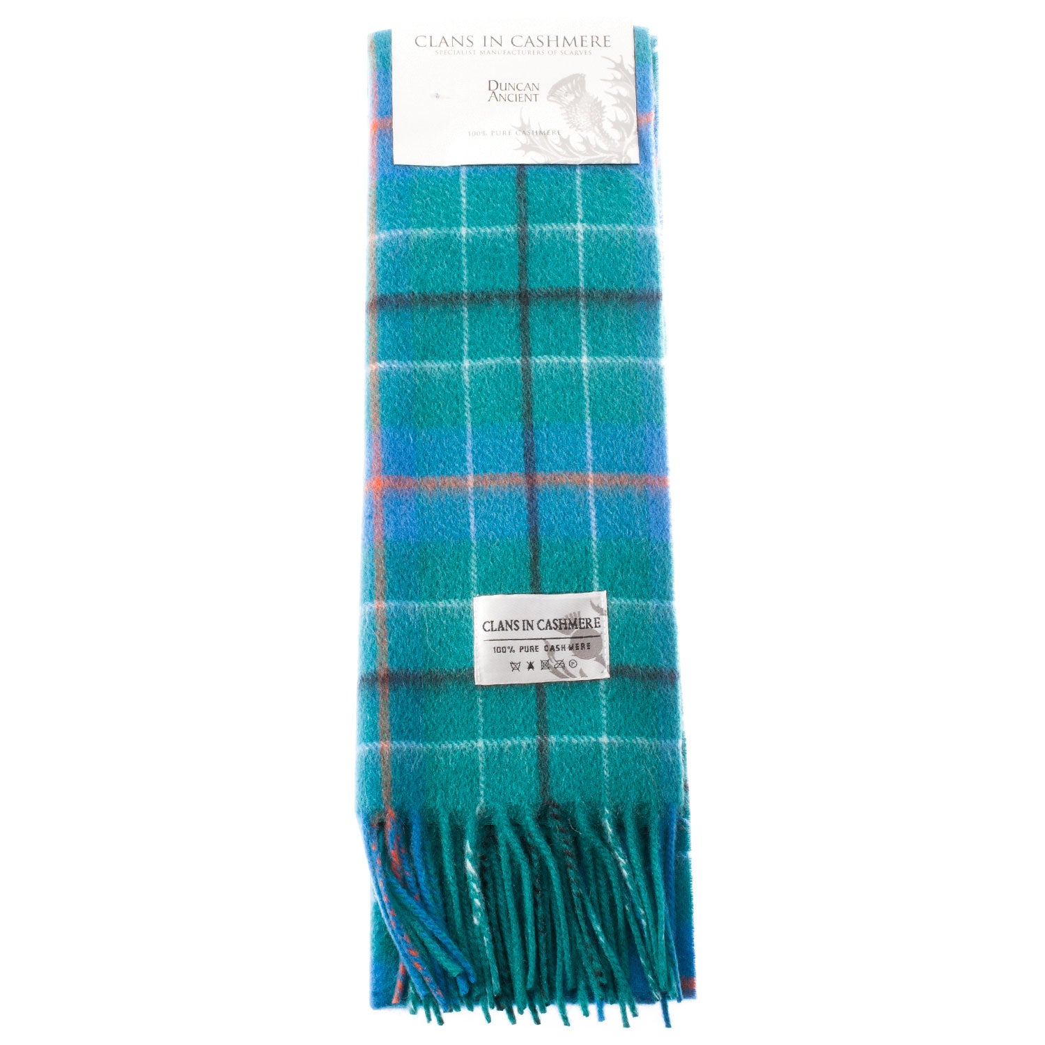 Cashmere Scottish Tartan Clan Scarf Duncan Ancient