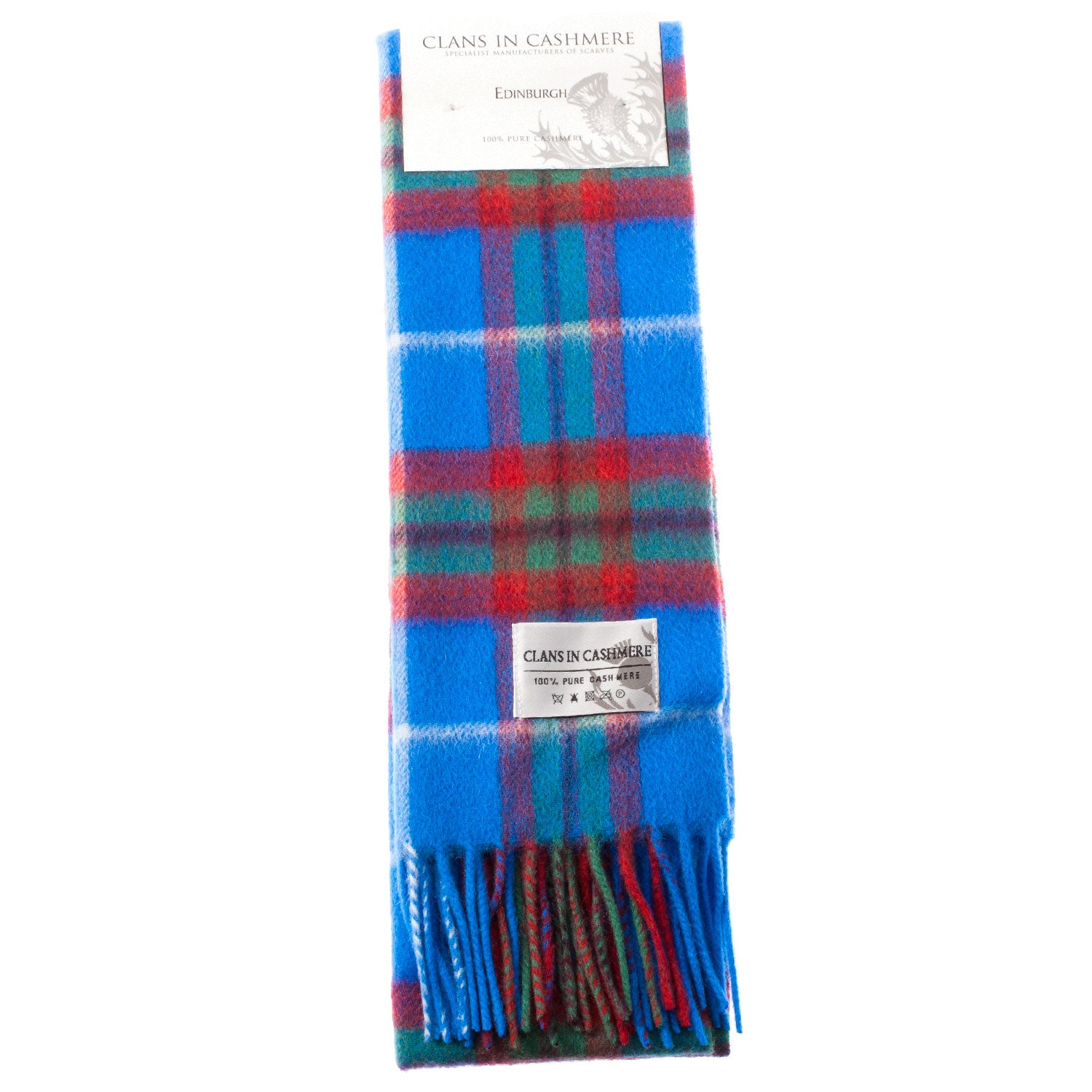 Cashmere Scottish Tartan Clan Scarf Edinburgh
