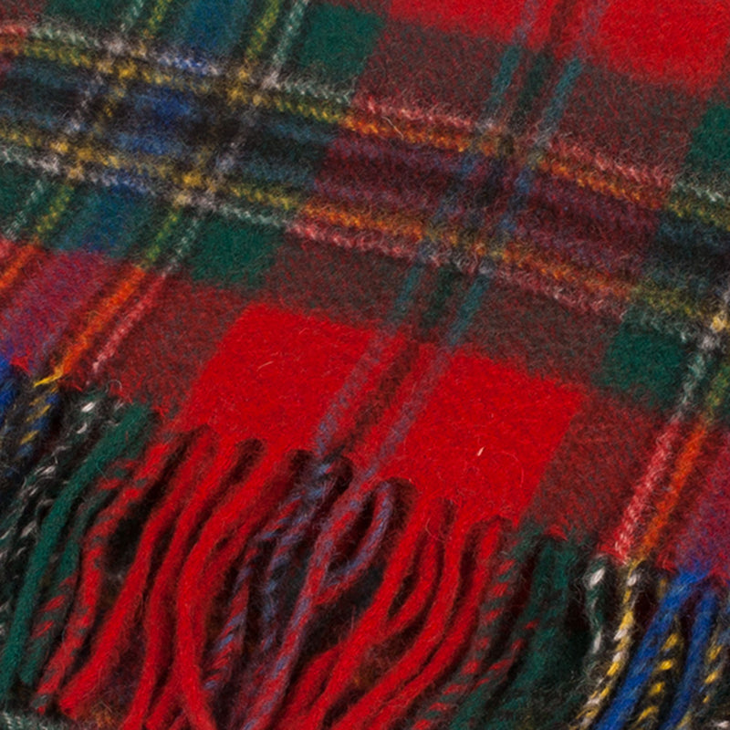 Cashmere Scottish Tartan Clan Scarf Maclean Of Duart