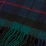 Cashmere Scottish Tartan Clan Scarf Morrison Green