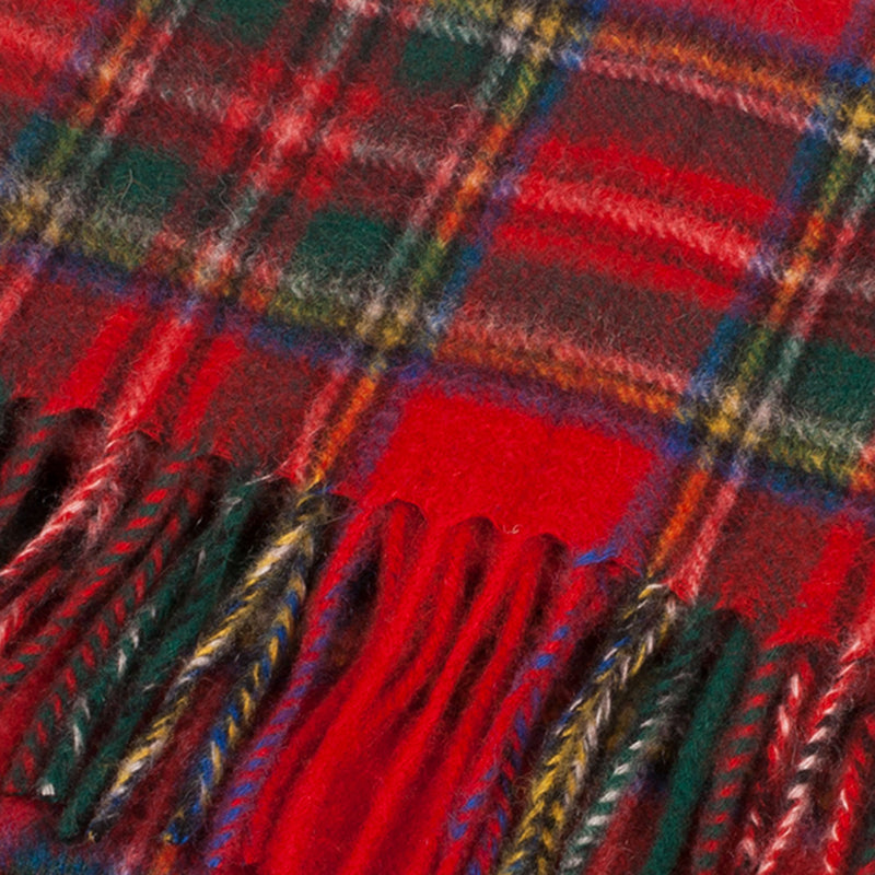 Cashmere Scottish Tartan Clan Scarf Stewart Royal