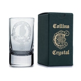 Collins Crystal Clan Shot Glass Lamont