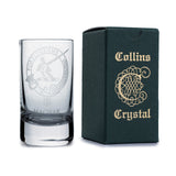 Collins Crystal Clan Shot Glass Macrae