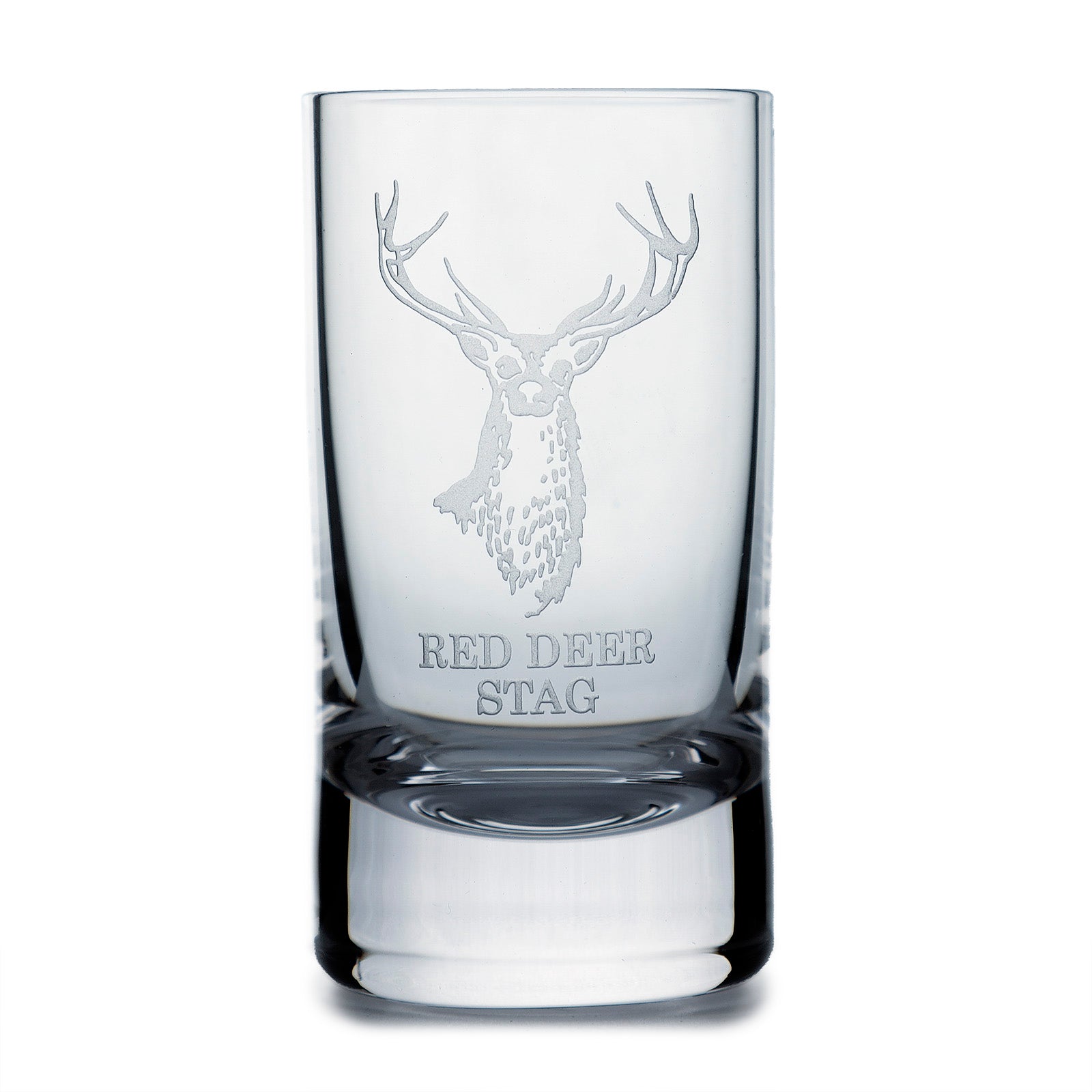 Collins Crystal Clan Shot Glass Red Stag Tot