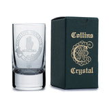 Collins Crystal Clan Shot Glass Watson