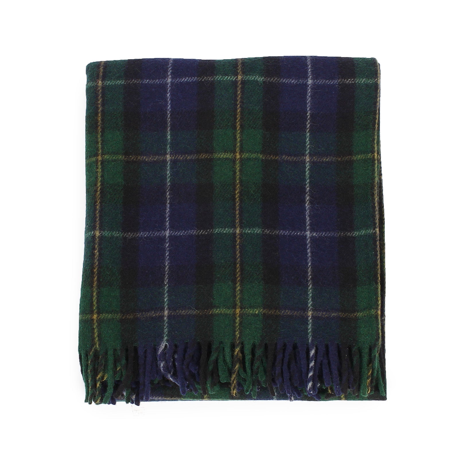 Highland Wool Blend Tartan Blanket / Throw Extra Warm Macneil Of Barra