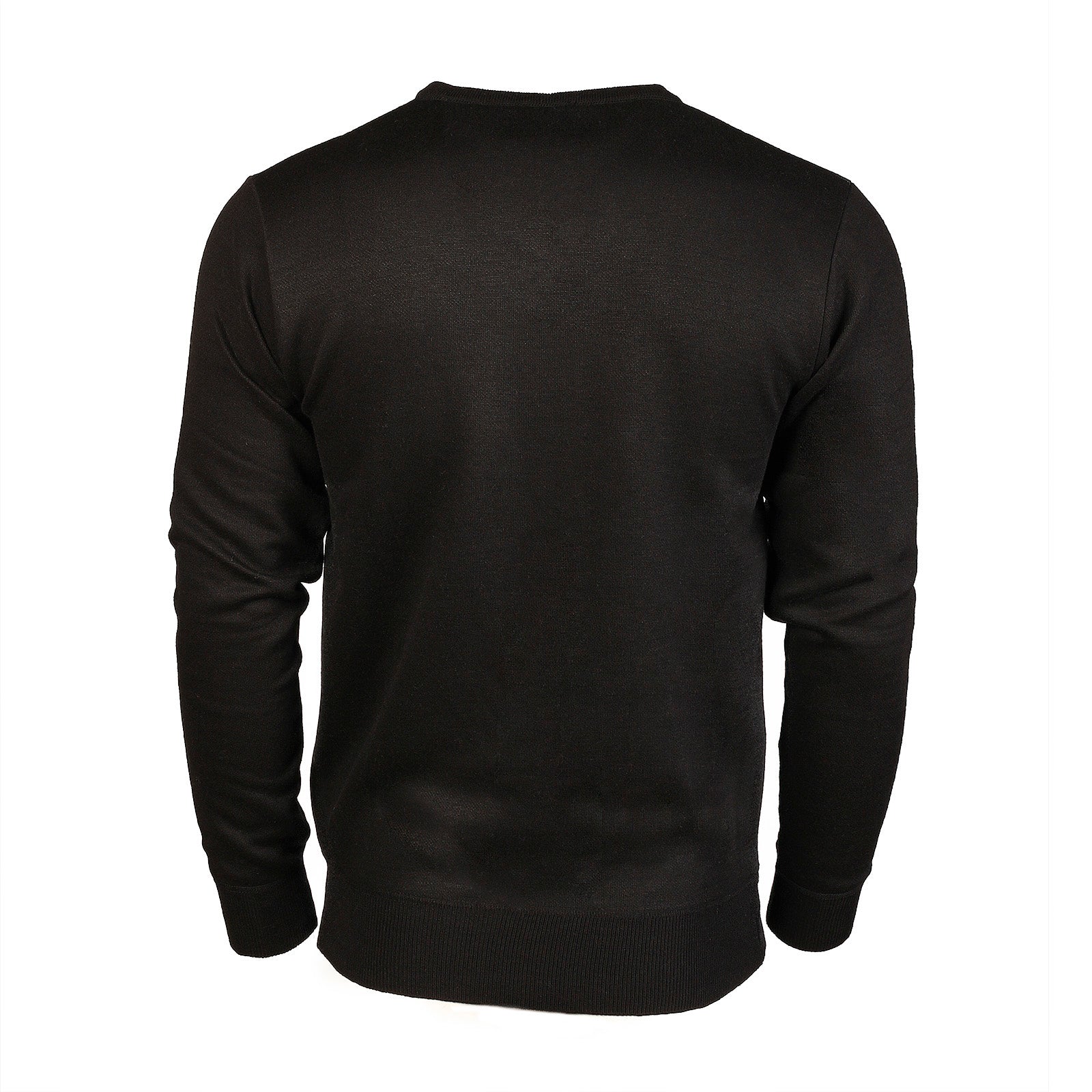Argyle Ballantrae Jumper V Neck Black