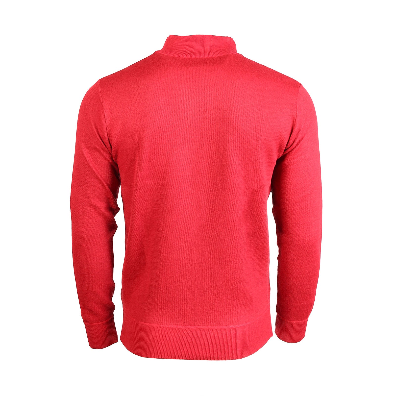 Argyle Ballantrae Jumper Half Zip Red