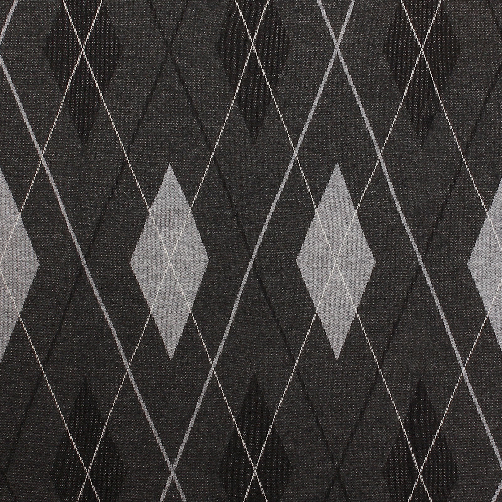 Argyle Ballantrae Jumper Half Zip Charcoal