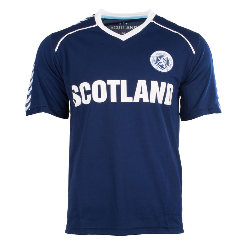 Men s Plain Scotland Football Top Tartan Weaving Mill men-s-plain-scotland-football-top-tartan-weaving-mill