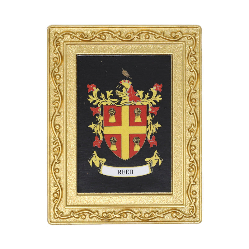 Coat Of Arms Fridge Magnet Reed