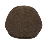 Men's Wool Blend Tweed Flap Cap