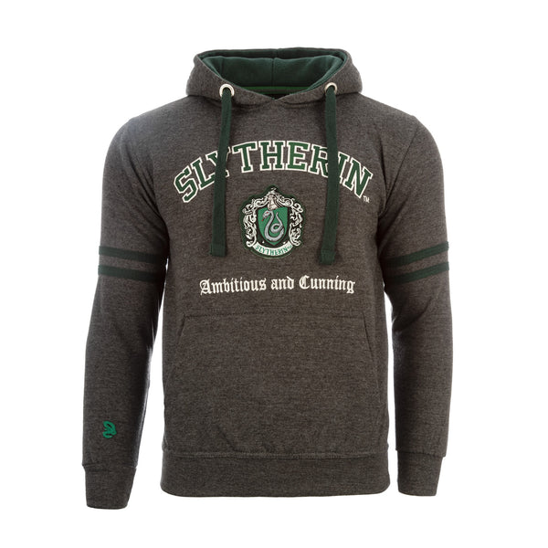 Harry Potter - Hoodie - Slytherin Crest Charcoal/Green