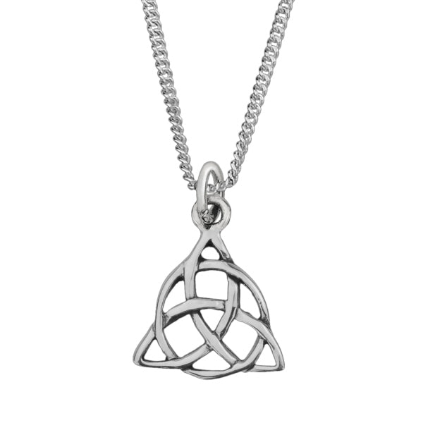 Celtic Trinity Knot Silver Pendant 'Shona'