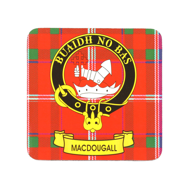 Kc Clan Cork Coaster Macdougall