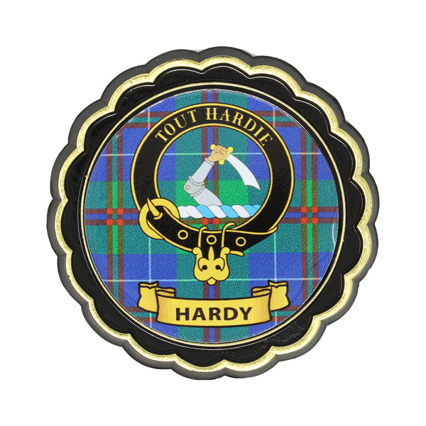 Clan Crest Fridge Magnets Hardy