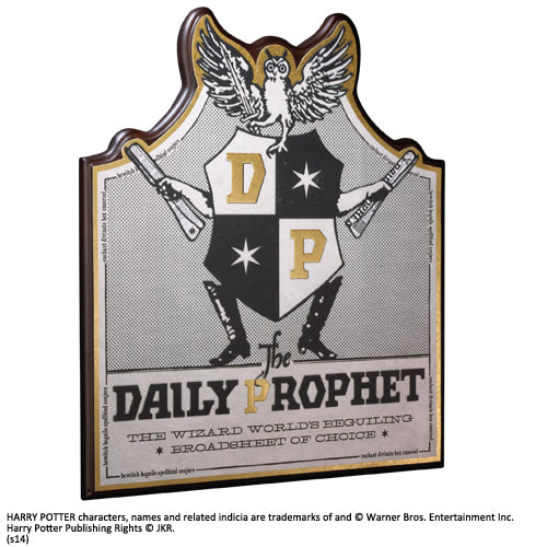 Harry Potter - Daily Prophet Wall Plaque