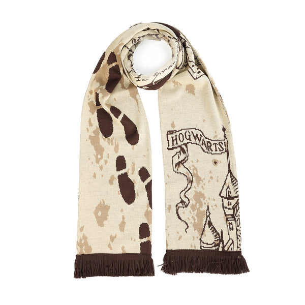 Marauders Map Harry Potter Scarf