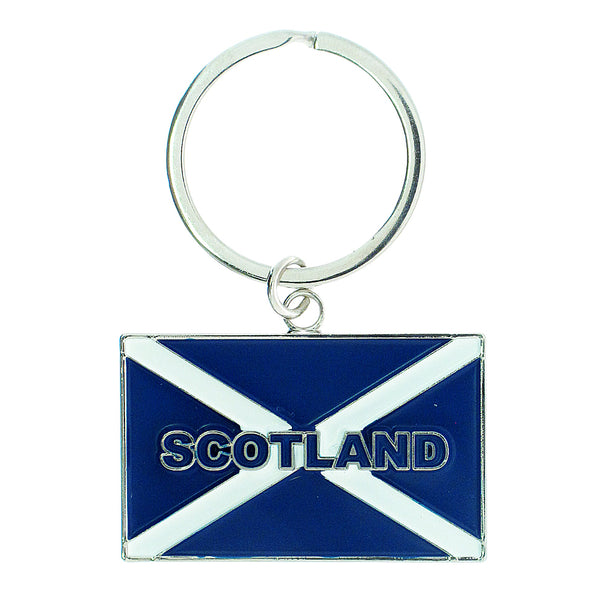 Chunky Scotland Flag Keyring