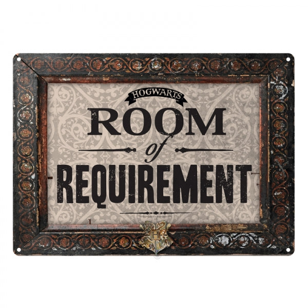 Harry Potter - Tin Sign Small Room Of Requirement