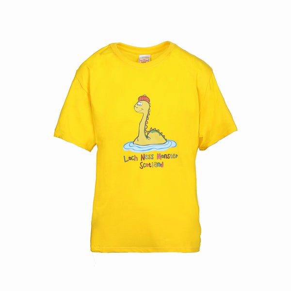 Loch Ness Monster Childrens T-Shirt.