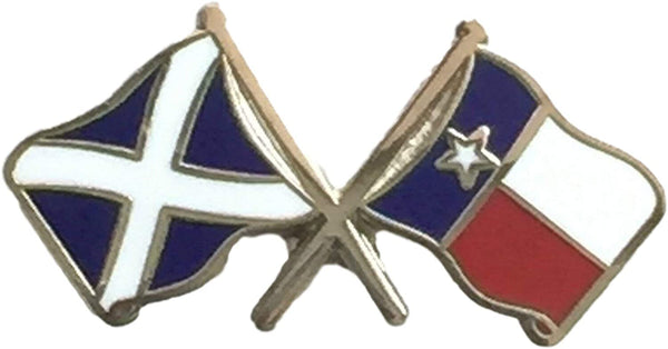 Badge Saltire/Texas