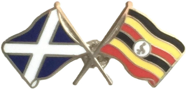 Badge Saltire/Uganda