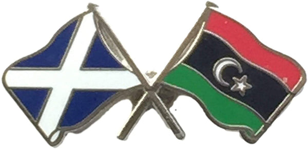 Lapel Badge Scotland/Libya